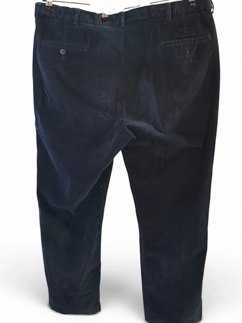 Haggar Men's Dark Navy Corduroy Pants 42x30